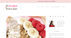 Desktop Screenshot of breakfastdramaqueen.com