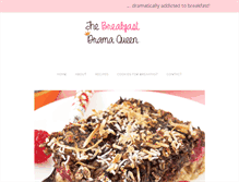 Tablet Screenshot of breakfastdramaqueen.com